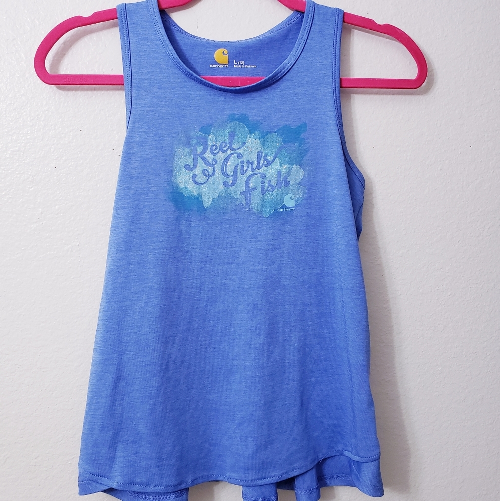 Girls Carhart Fishing Tank